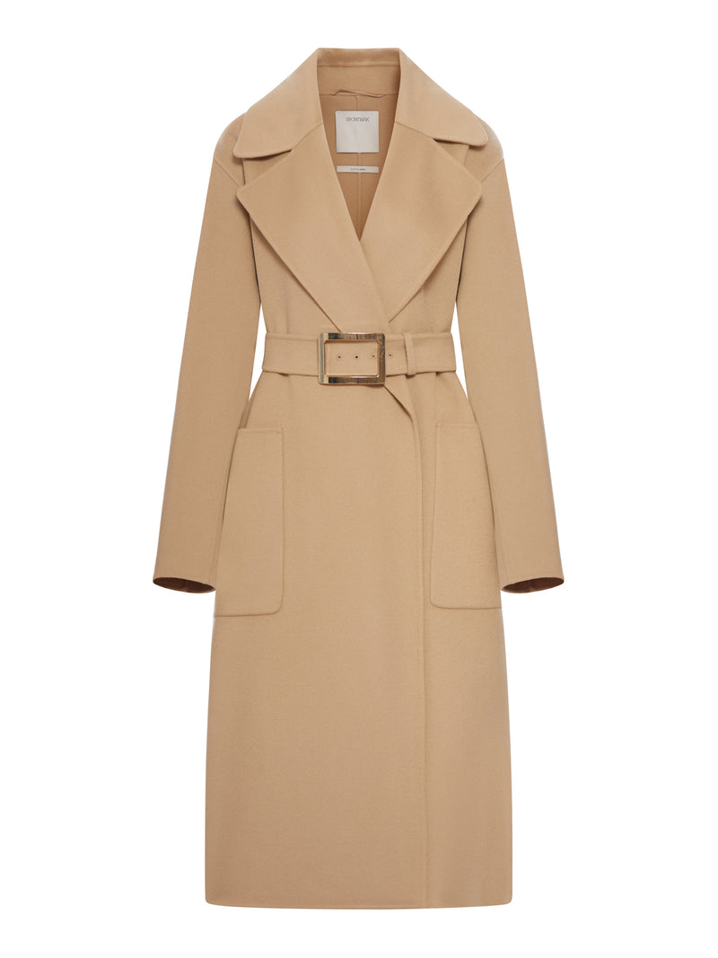 Sportmax Women Pure Wool Robe Coat SPORTMAX