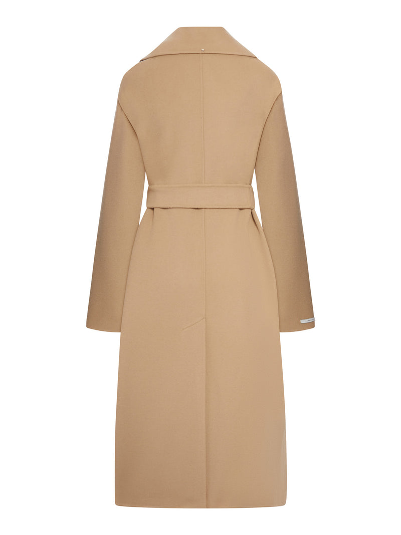 Sportmax Women Pure Wool Robe Coat SPORTMAX