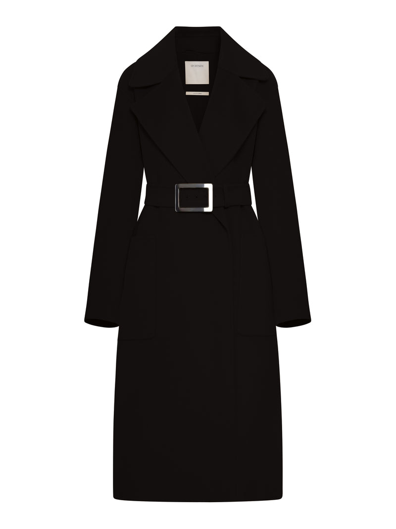 Sportmax Women Pure Wool Robe Coat SPORTMAX