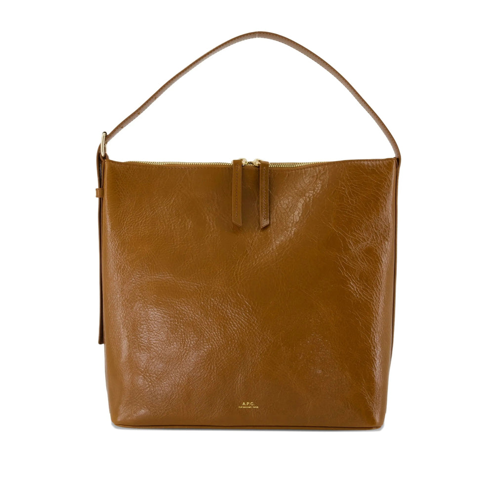 A.P.C. Brown Shoulder Bags Women A.P.C.