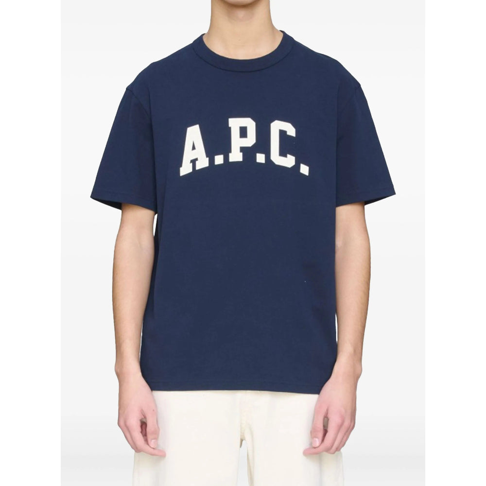 A.P.C. Blue T-Shirts & Vests - T-Shirts Men A.p.c.