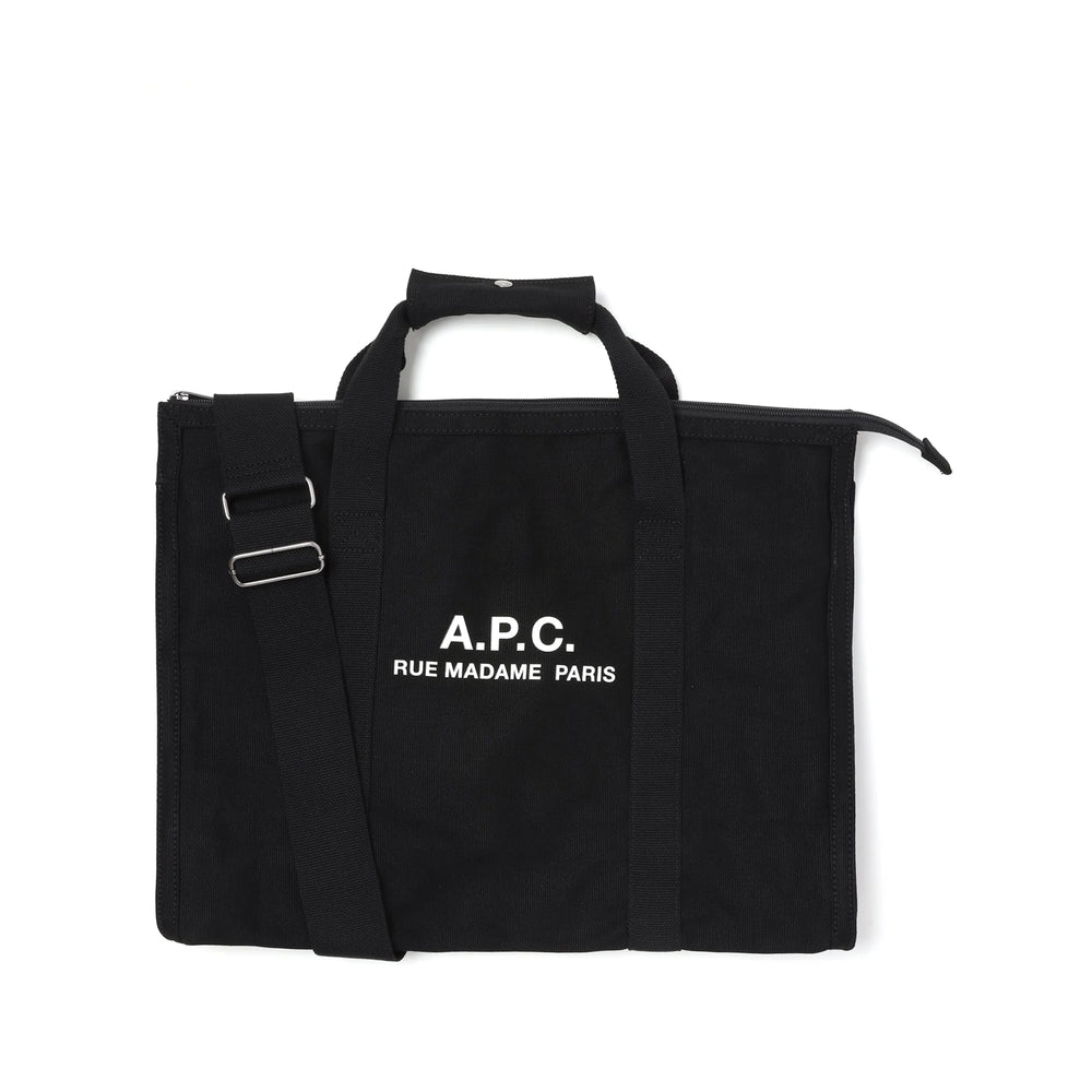 A.P.C. Black Tote Bags Men A.P.C.