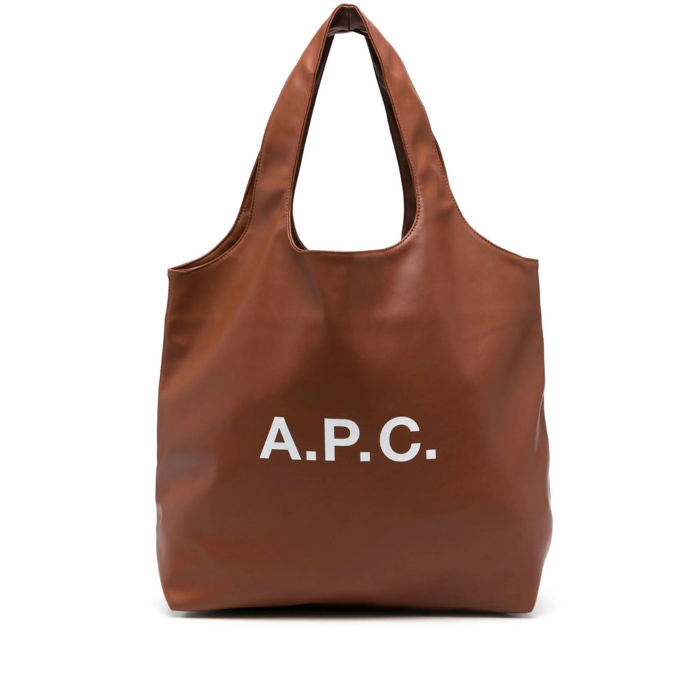 A.P.C. Brown Tote Bags Women A.P.C.