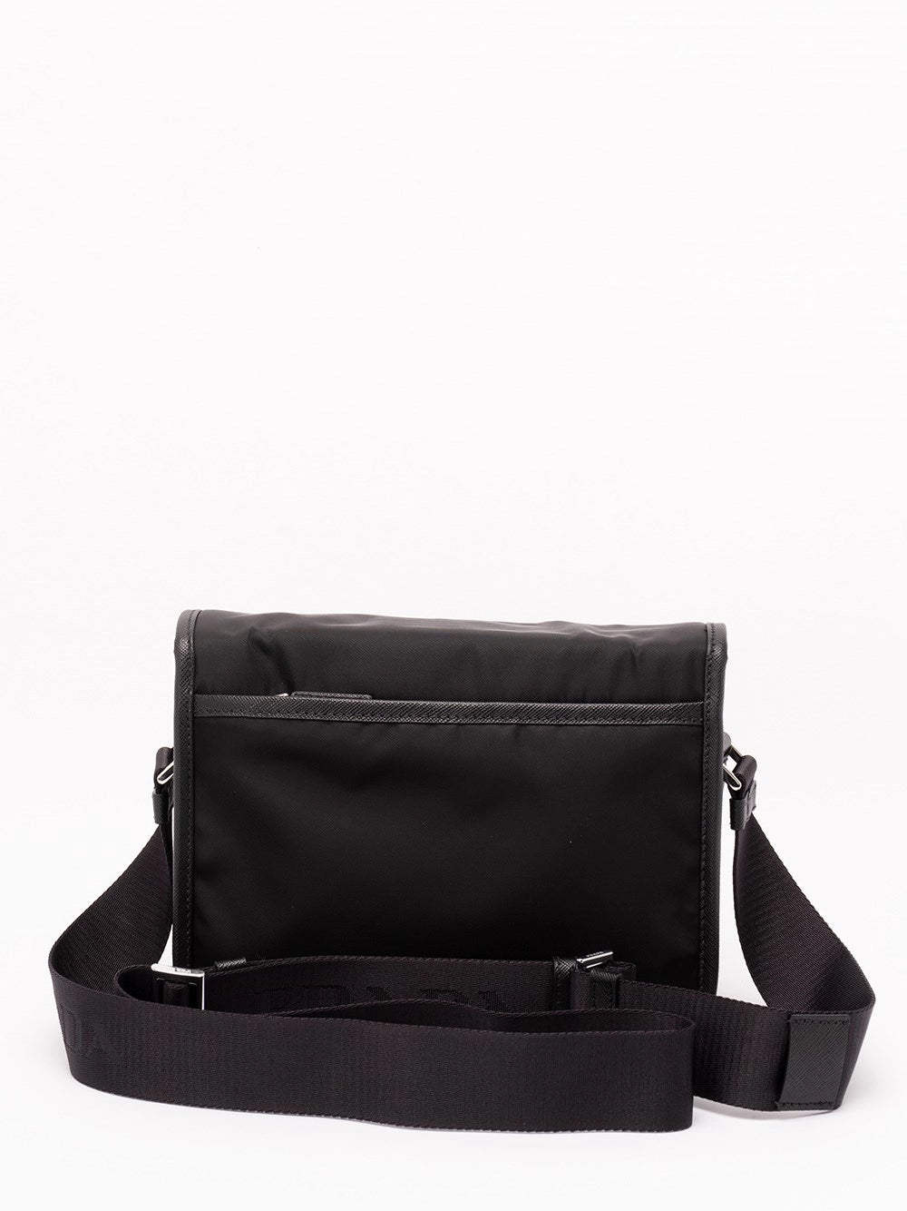 Prada Men Re-Nylon And Saffiano Leather Shoulder Bag PRADA