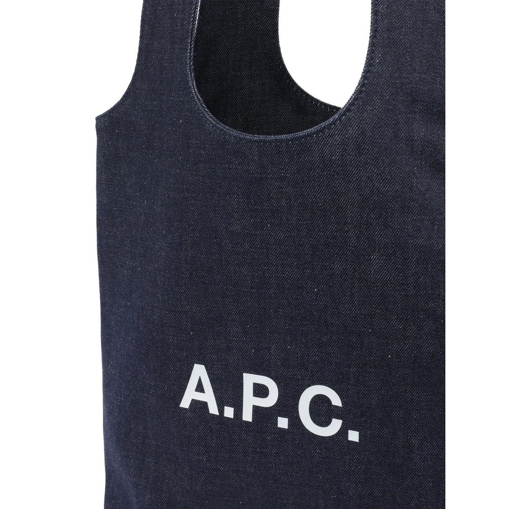 A.P.C. Blue Tote Bags Men A.P.C.
