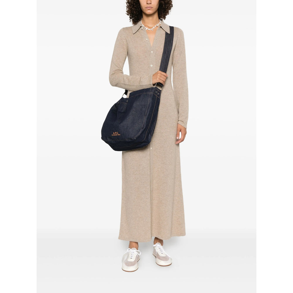 A.P.C. Blue Satchels & Cross Body Bags Women A.P.C.