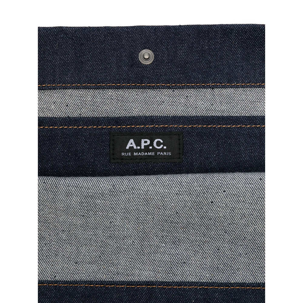 A.P.C. Blue Satchels & Cross Body Bags Women A.P.C.