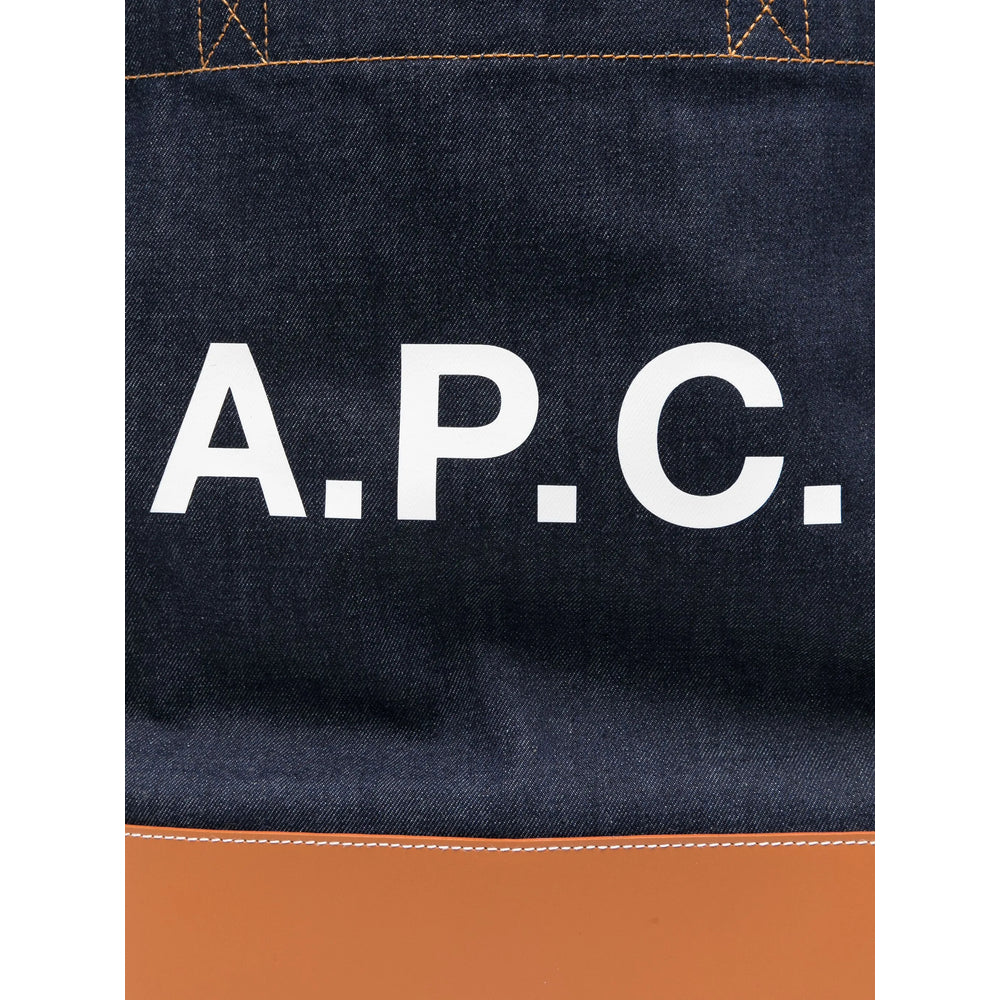 A.P.C. Blue Shoulder Bags Women A.p.c.