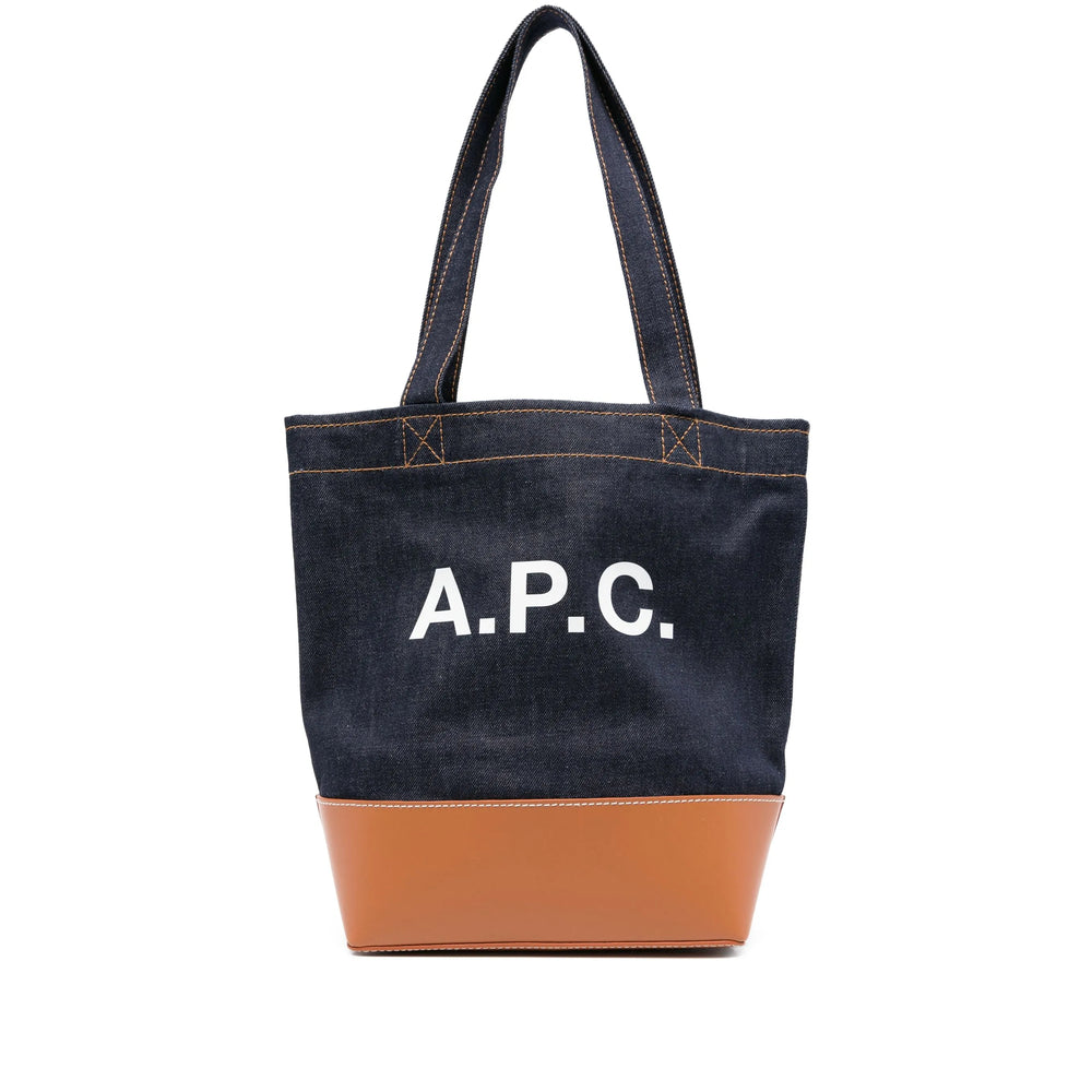 A.P.C. Blue Tote Bags Women A.P.C.