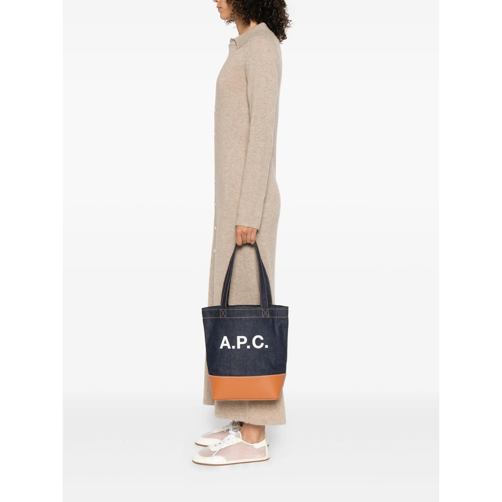 A.P.C. Blue Tote Bags Women A.P.C.