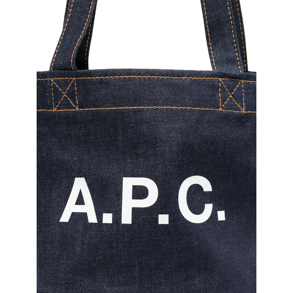 A.P.C. Blue Tote Bags Women A.P.C.