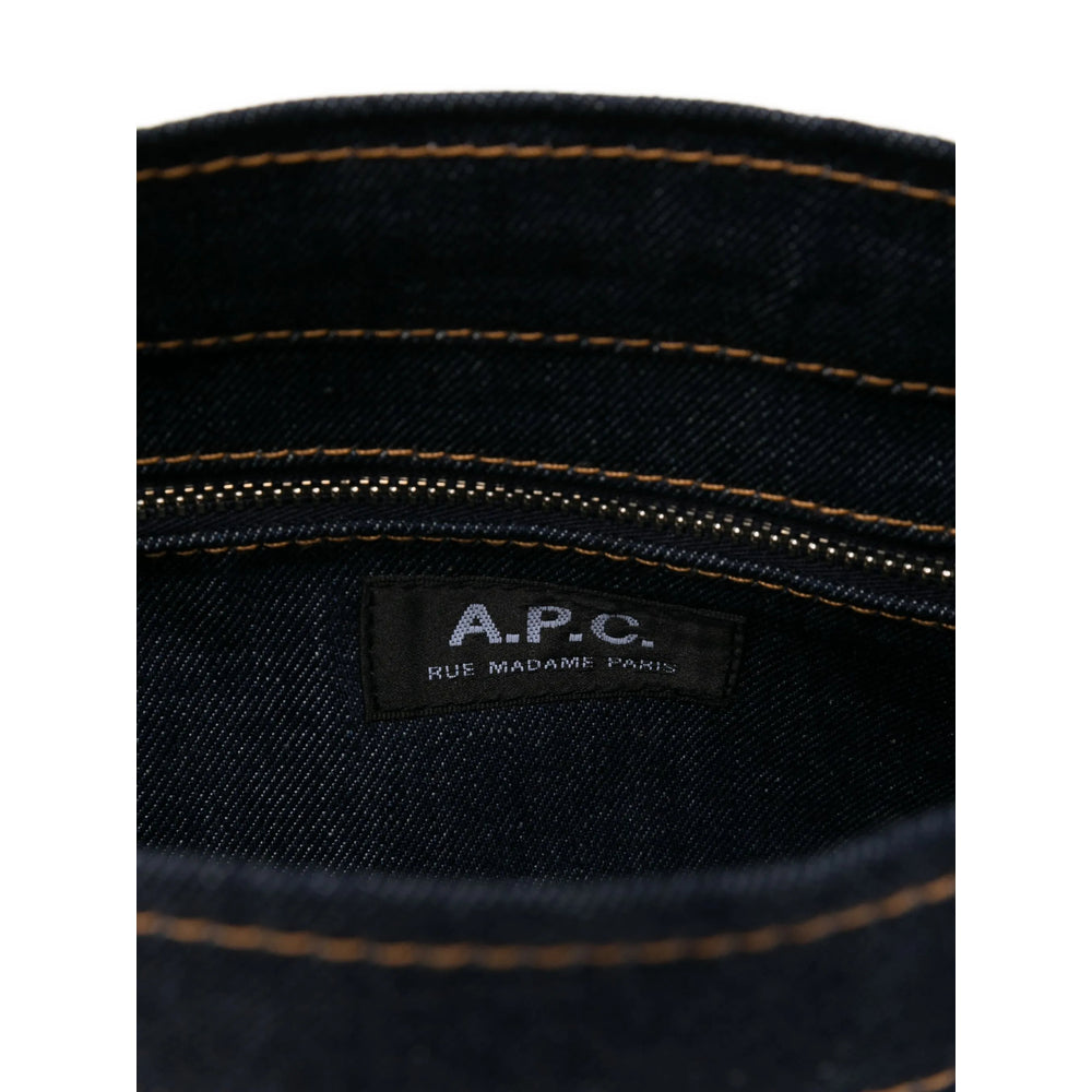 A.P.C. Blue Tote Bags Women A.P.C.