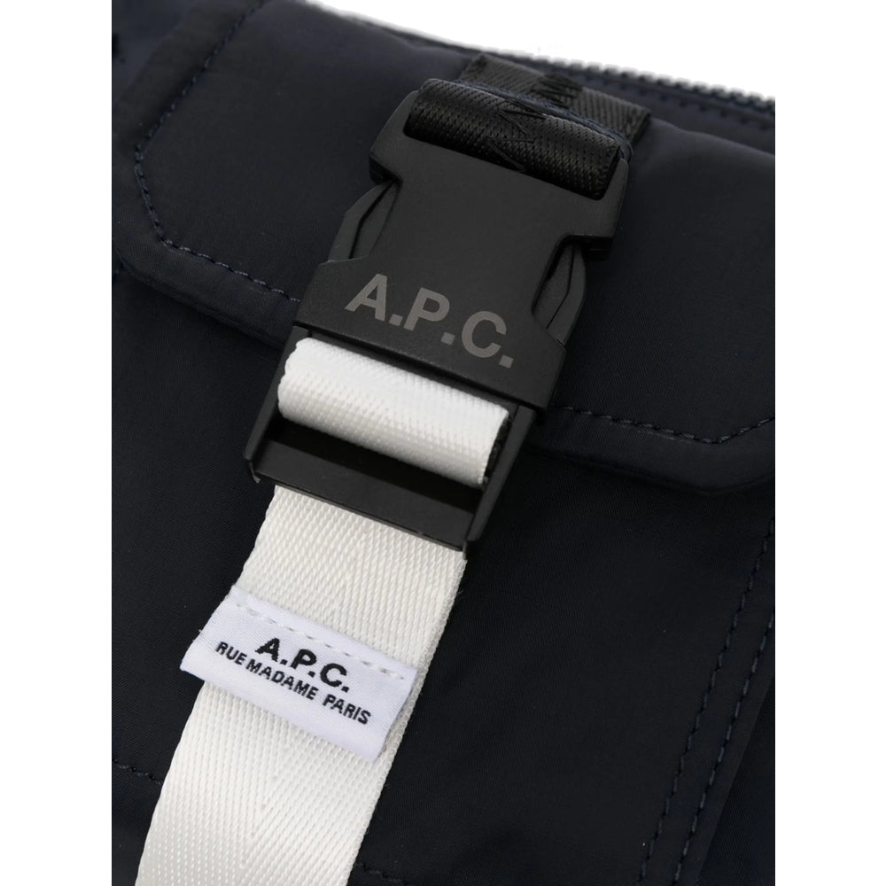 A.P.C. Blue Belt Bags Men A.P.C.