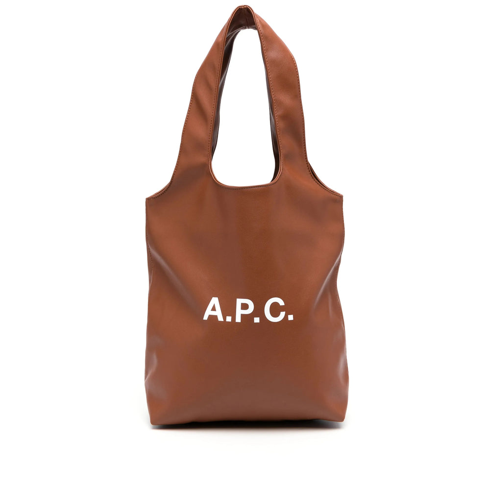 A.P.C. Brown Tote Bags Men A.P.C.