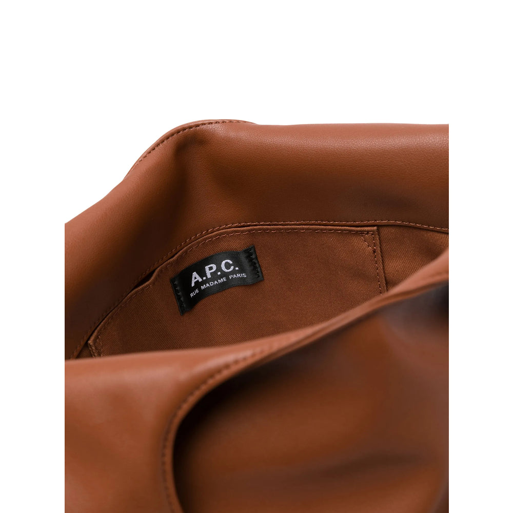 A.P.C. Brown Tote Bags Men A.P.C.