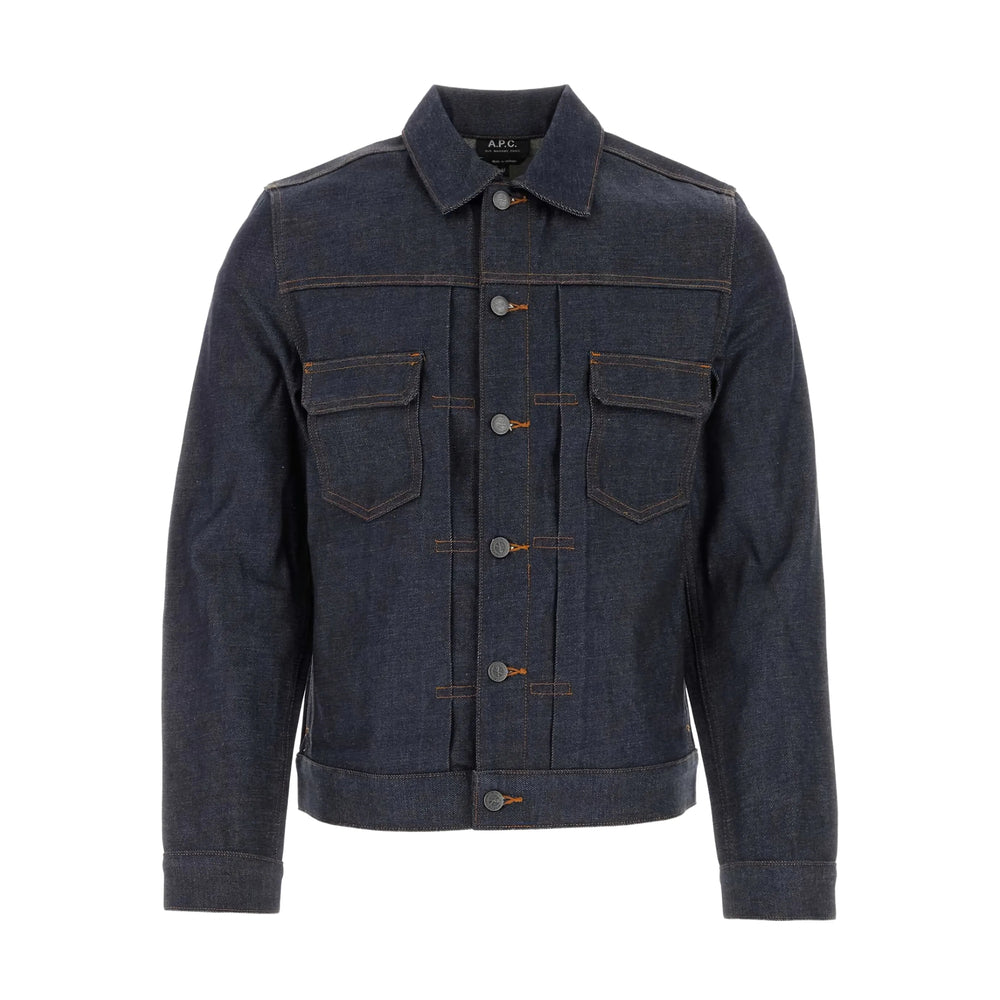 A.P.C. Blue Jackets - Denim Jackets Men A.P.C.