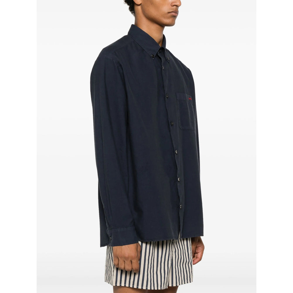 A.P.C. Blue Shirts Men A.P.C.