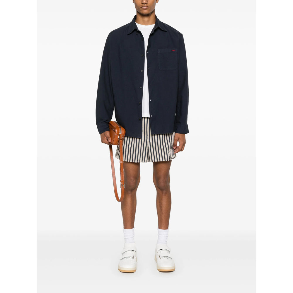 A.P.C. Blue Shirts Men A.P.C.