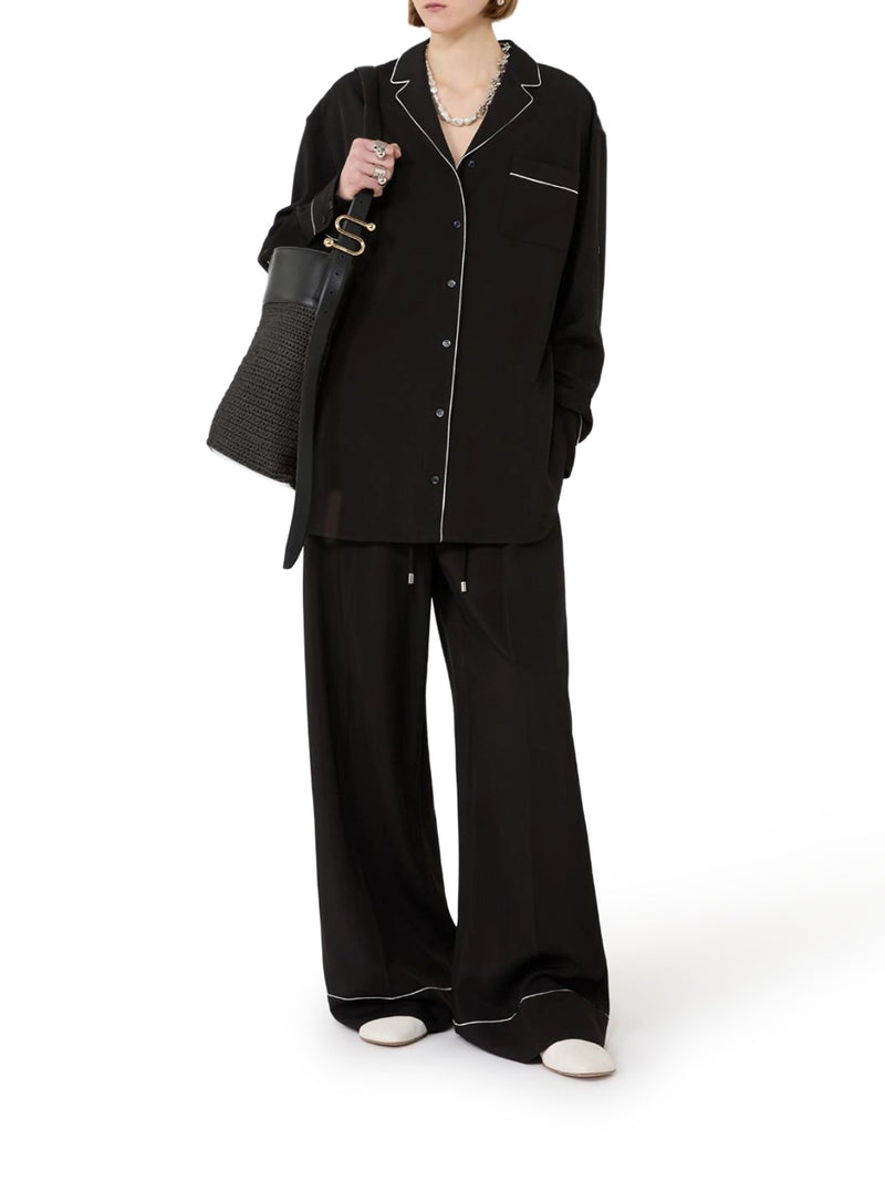 Sportmax Women Satin Overshirt SPORTMAX
