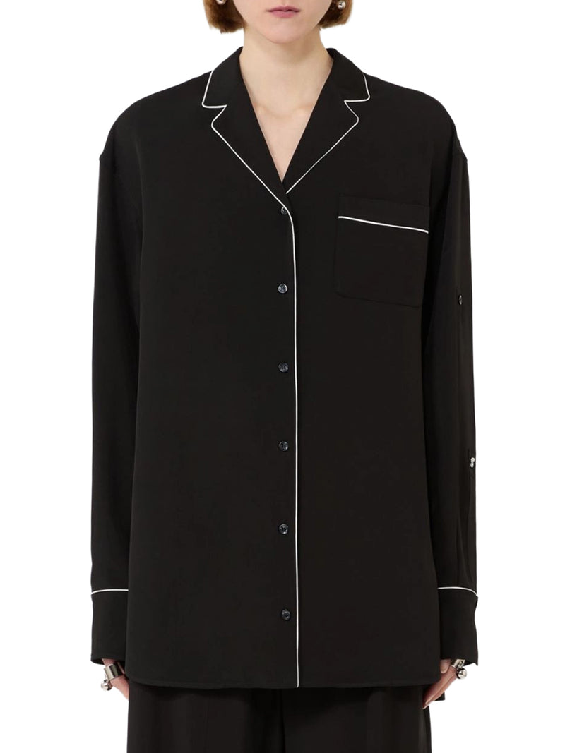 Sportmax Women Satin Overshirt SPORTMAX