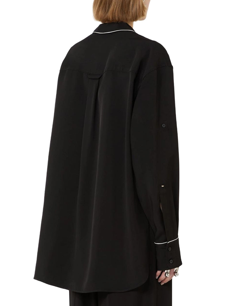 Sportmax Women Satin Overshirt SPORTMAX