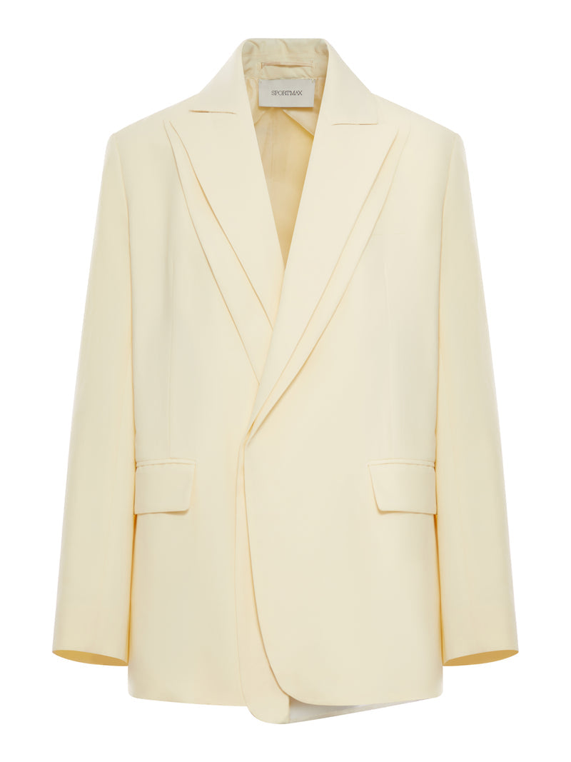 Sportmax Women Double Collar Blazer In Viscose Blend SPORTMAX
