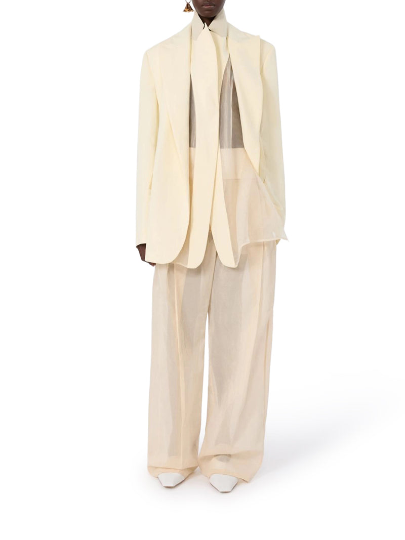 Sportmax Women Double Collar Blazer In Viscose Blend SPORTMAX