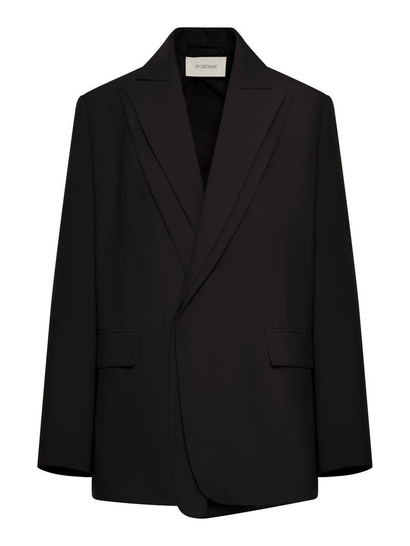 Sportmax Women Double Collar Blazer In Viscose Blend SPORTMAX