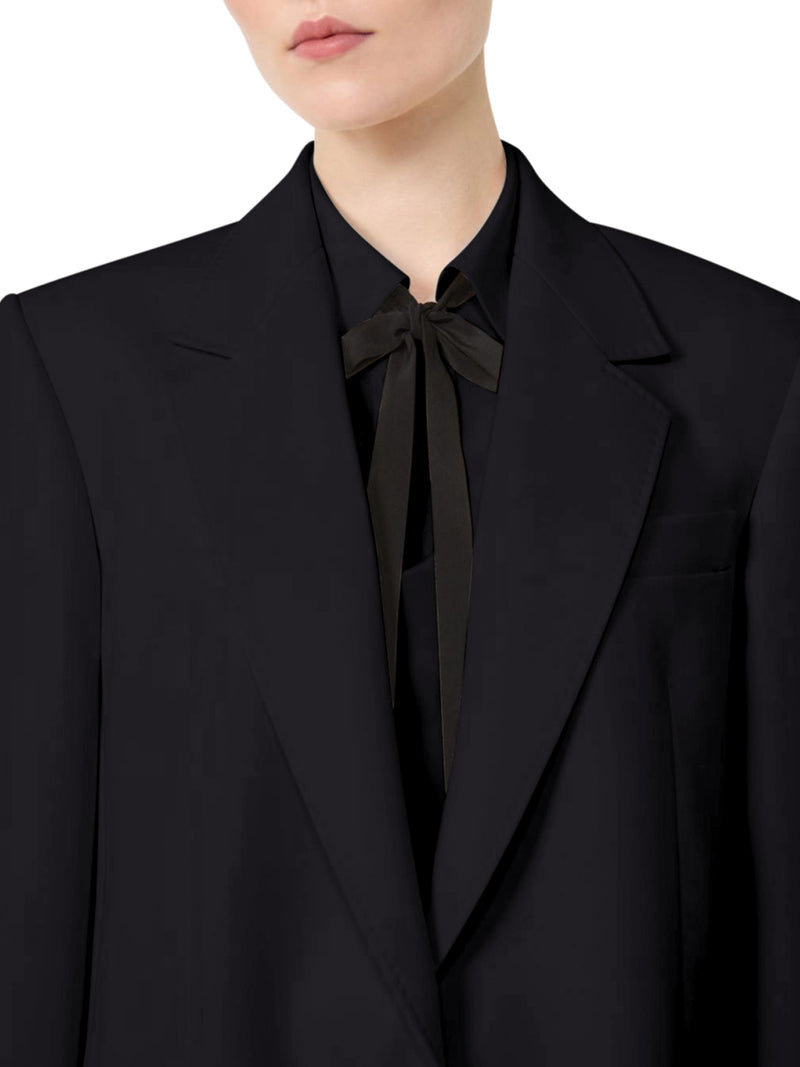 Max Mara Studio Women Single-Breasted Cady Blazer MAX MARA STUDIO