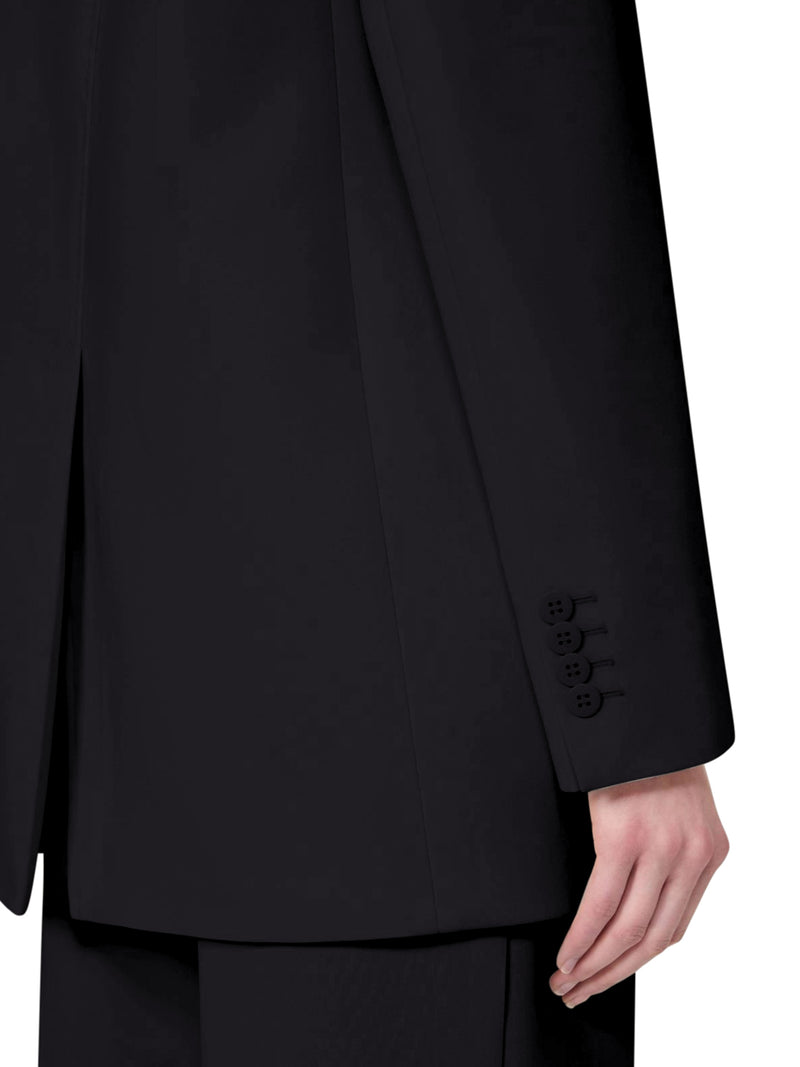 Max Mara Studio Women Single-Breasted Cady Blazer MAX MARA STUDIO