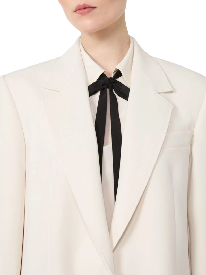 Max Mara Studio Women Single-Breasted Cady Blazer MAX MARA STUDIO