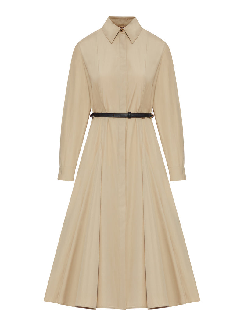 Max Mara Studio Women Cotton Chemisier Dress MAX MARA STUDIO