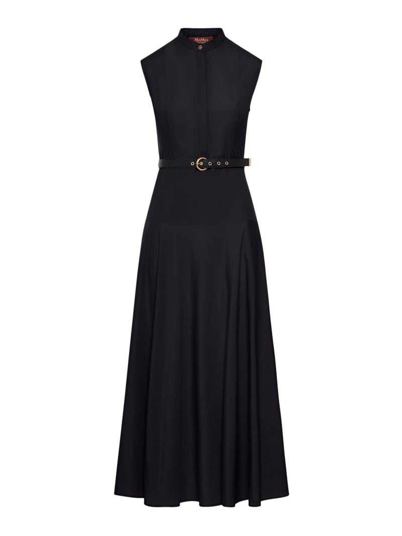 Max Mara Studio Women Cotton Poplin Wheel-Shaped Dress MAX MARA STUDIO