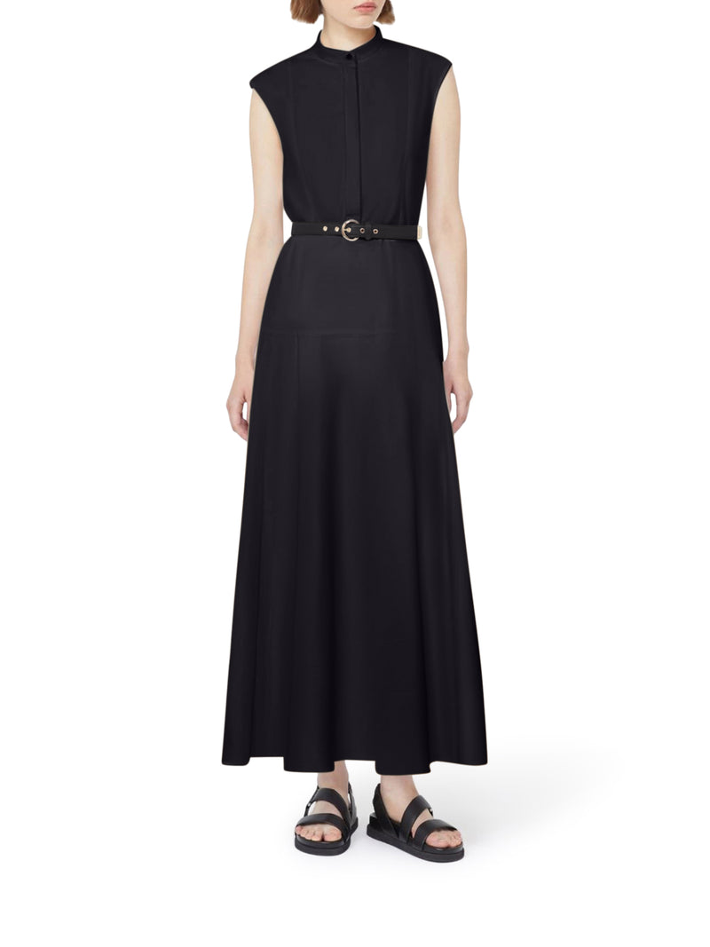 Max Mara Studio Women Cotton Poplin Wheel-Shaped Dress MAX MARA STUDIO