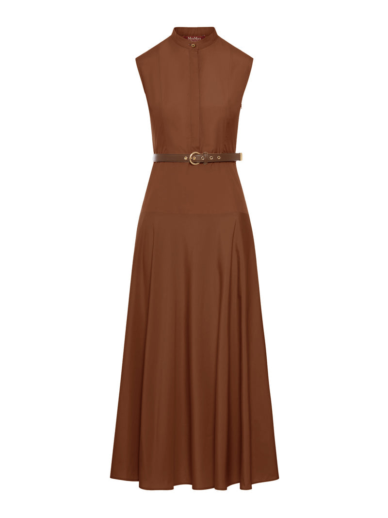 Max Mara Studio Women Cotton Poplin Wheel-Shaped Dress MAX MARA STUDIO
