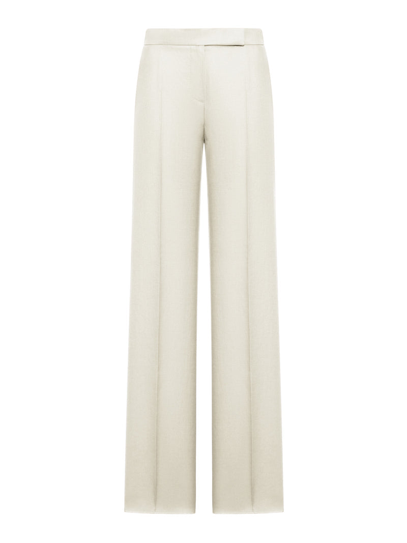 Max Mara Women Badesse Tailored Linen Trousers MAX MARA