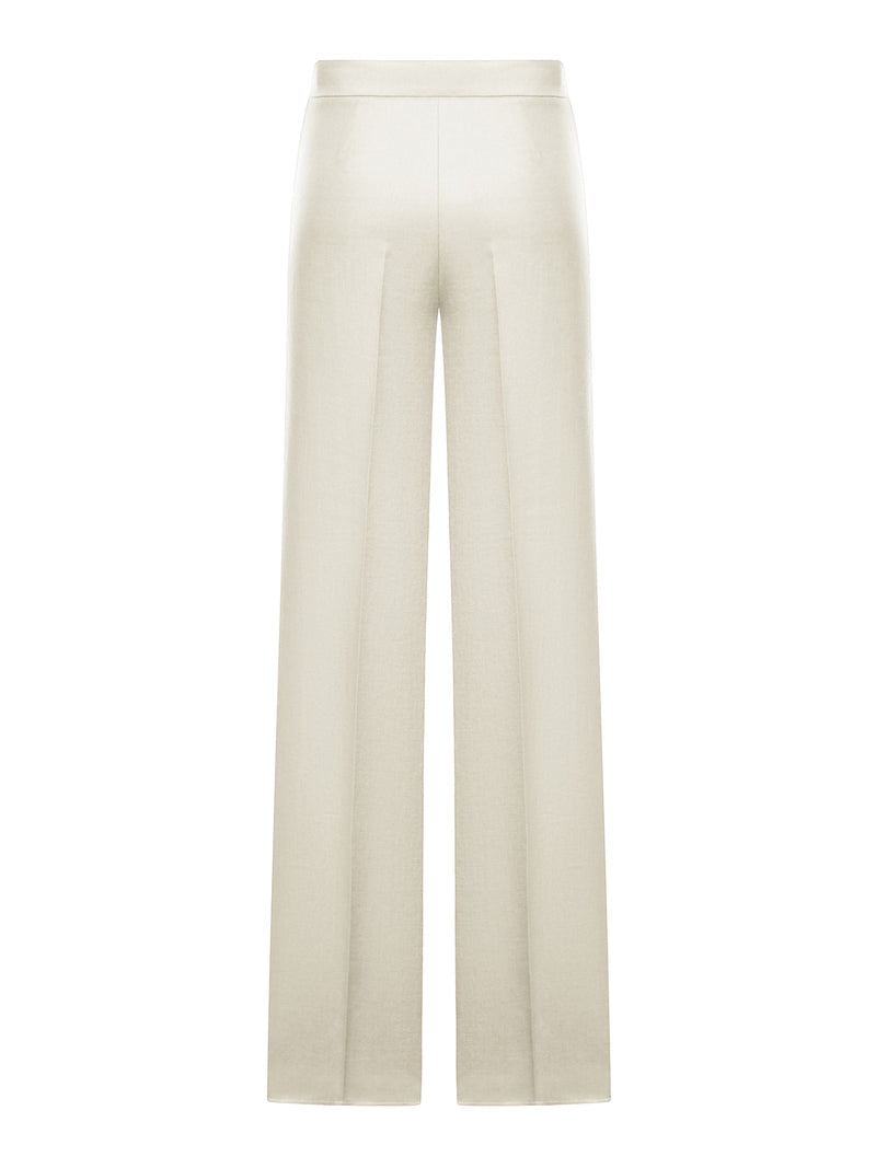 Max Mara Women Badesse Tailored Linen Trousers MAX MARA