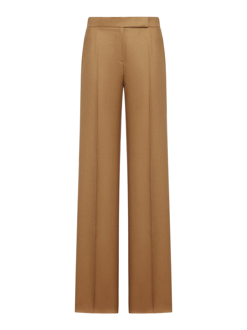 Max Mara Women Badesse Tailored Linen Trousers MAX MARA