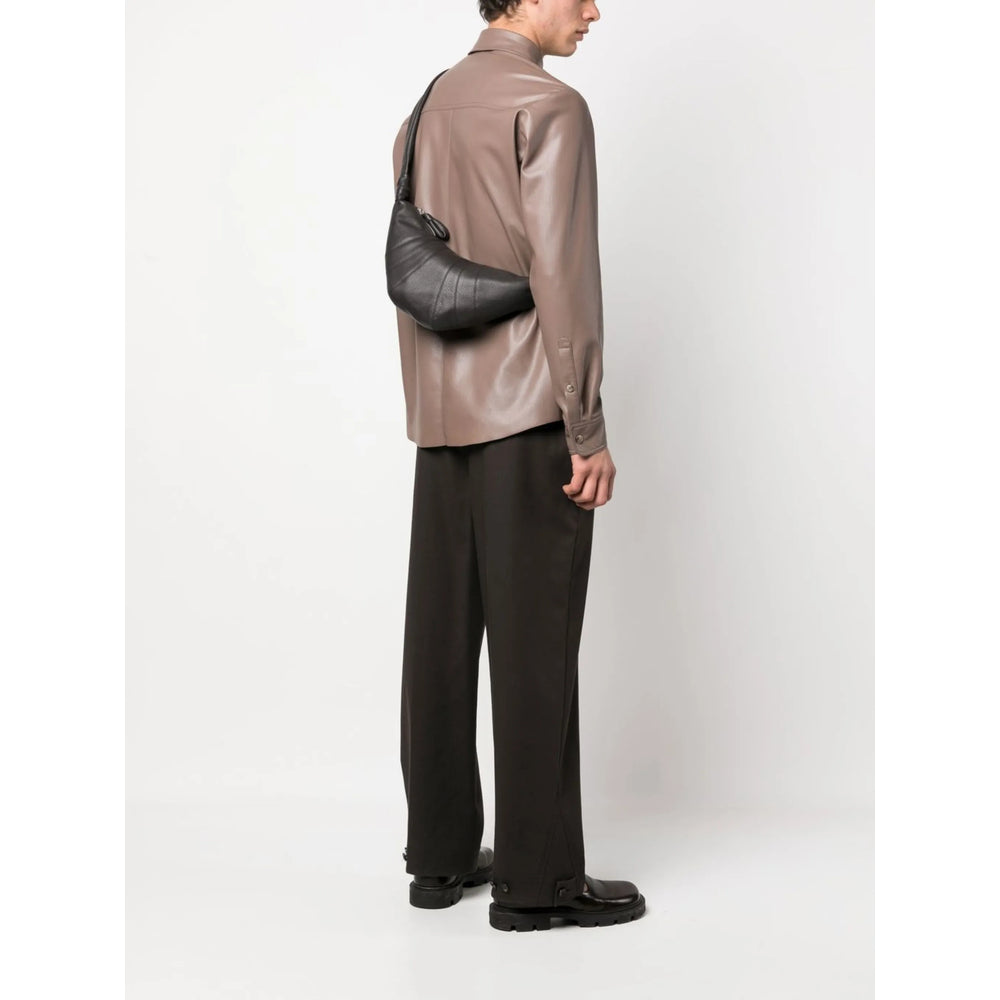 Lemaire Brown Messenger Bags Men LEMAIRE