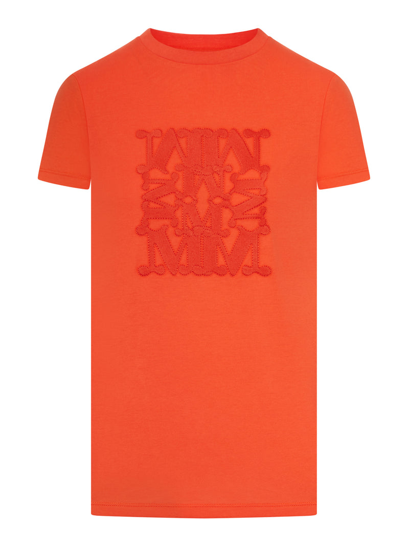 Max Mara Women Jersey T-Shirt With Embroidered Logo MAX MARA