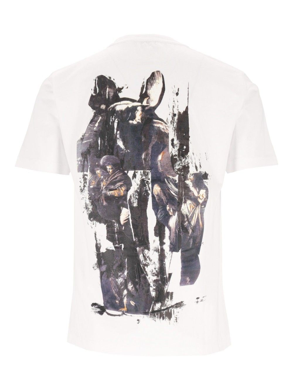 Off-White Men Torn Mercy  T-Shirt OFF-WHITE