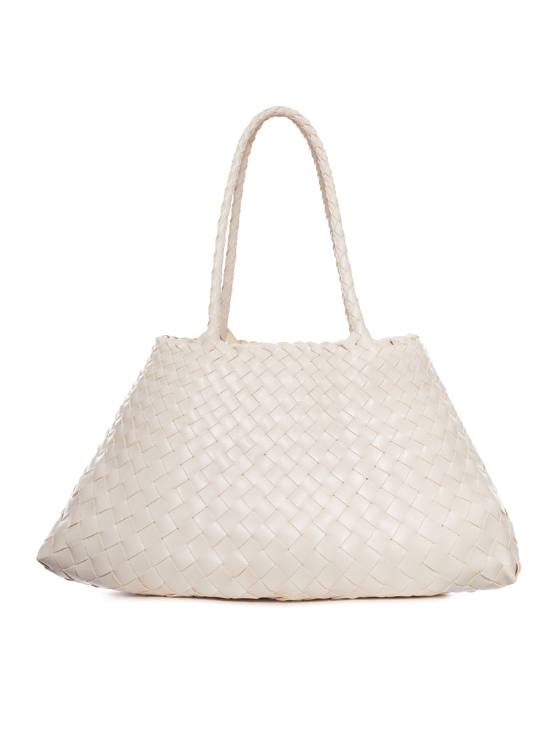 Dragon Diffusion Women Santa Croce Big Woven Leather Bag DRAGON DIFFUSION