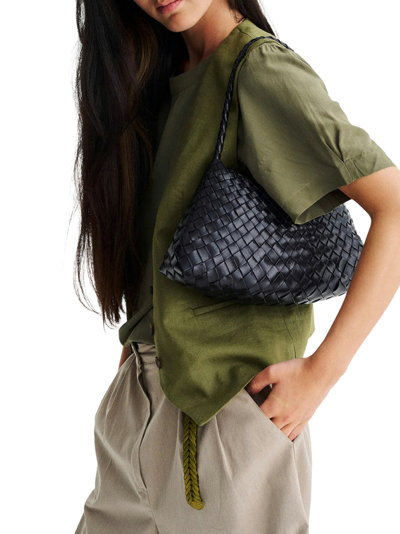 Dragon Diffusion Women Rosanna Mini Bag In Woven Leather DRAGON DIFFUSION