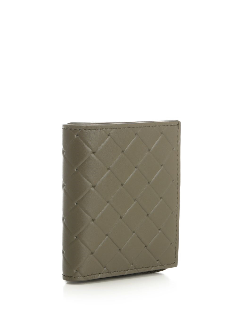 Bottega Veneta Men Stamp Bi-Fold Braided Wallet BOTTEGA VENETA