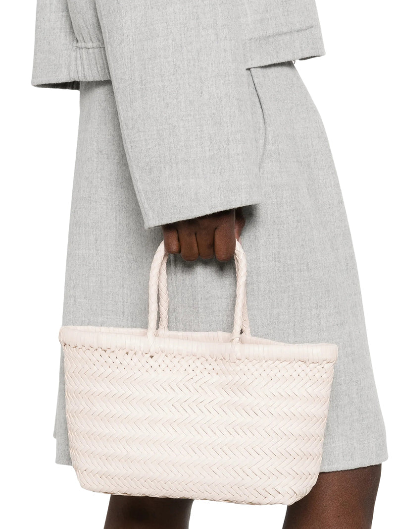 Dragon Diffusion Women Mini Flat Gora Handbag In Sand Leather DRAGON DIFFUSION