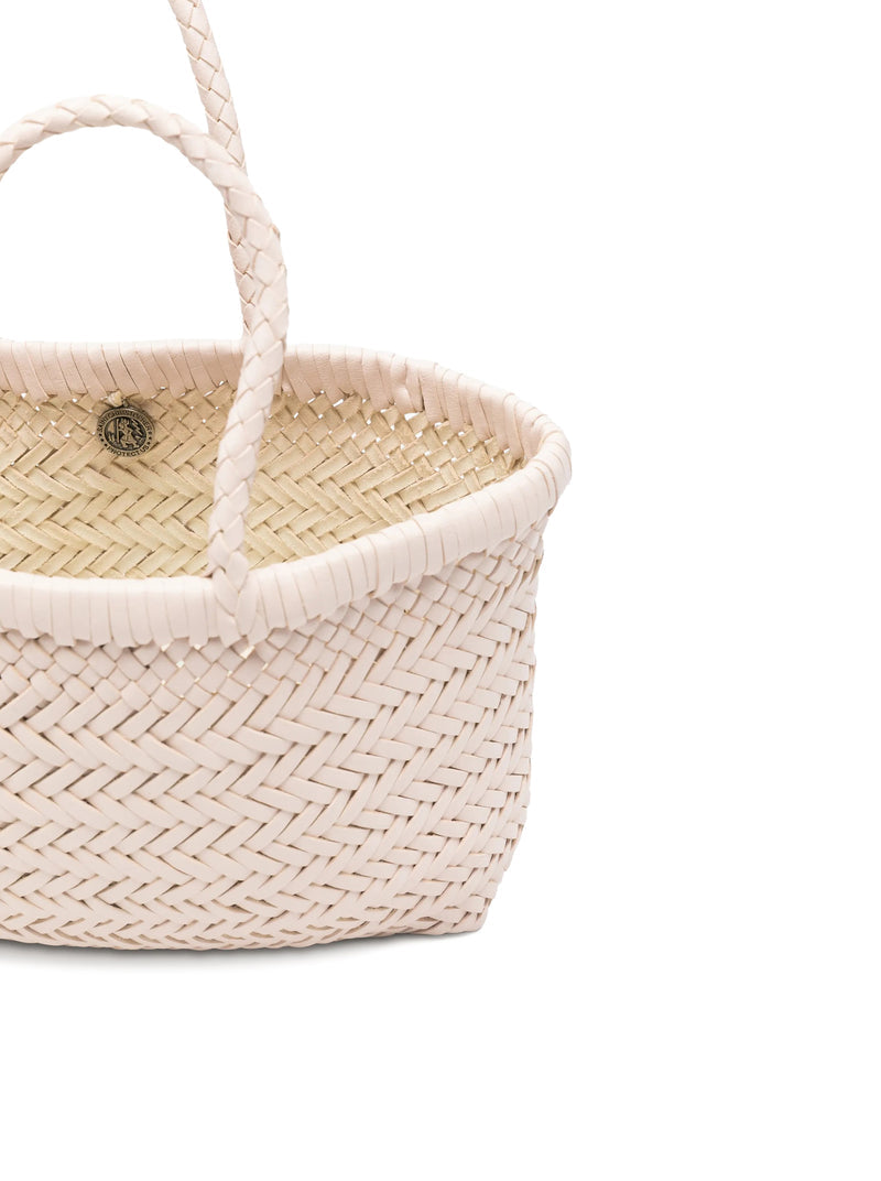 Dragon Diffusion Women Mini Flat Gora Handbag In Sand Leather DRAGON DIFFUSION