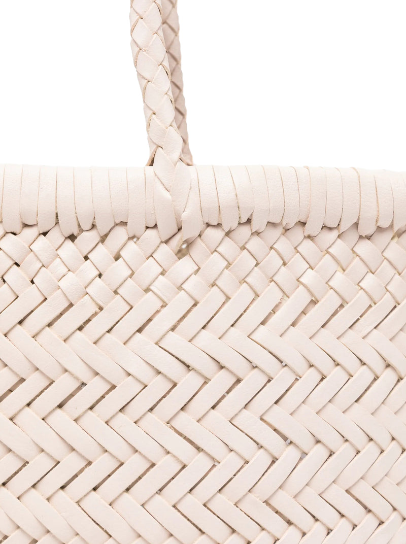 Dragon Diffusion Women Mini Flat Gora Handbag In Sand Leather DRAGON DIFFUSION