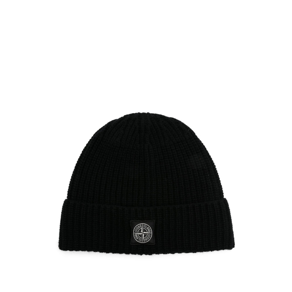 Stone Island Black Hats Men STONE ISLAND