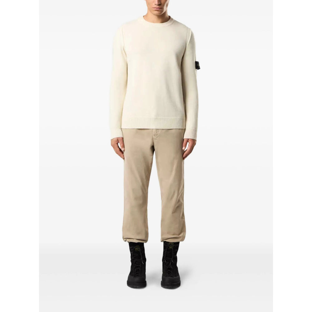 Stone Island Neutrals Sweaters & Knitwear - Jumpers Men STONE ISLAND