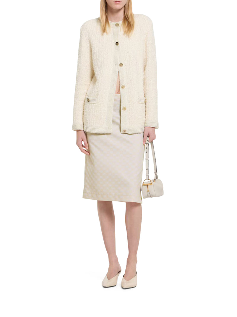 Gucci Women Boucle Wool Cardigan GUCCI